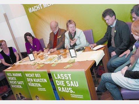 Grüne diskutieren mit Sylvia Löhrmann in Werne