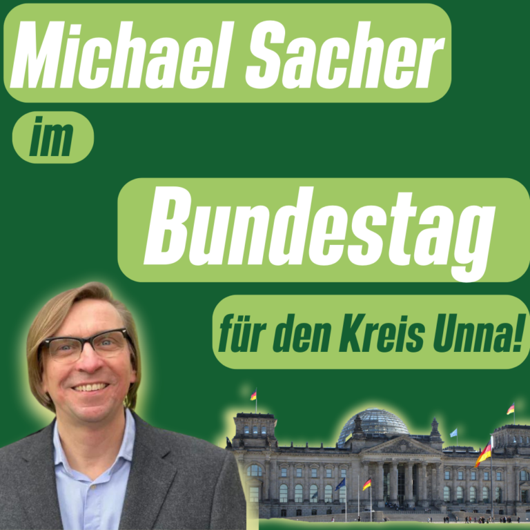 Michael Sacher hat es in den Bundestag geschafft!