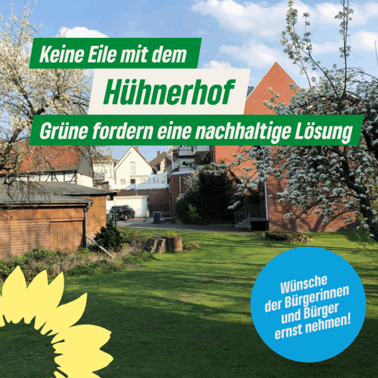 Unsere Meinung zum „Hühnerhof“: Nachhaltige Entwicklung statt Eile