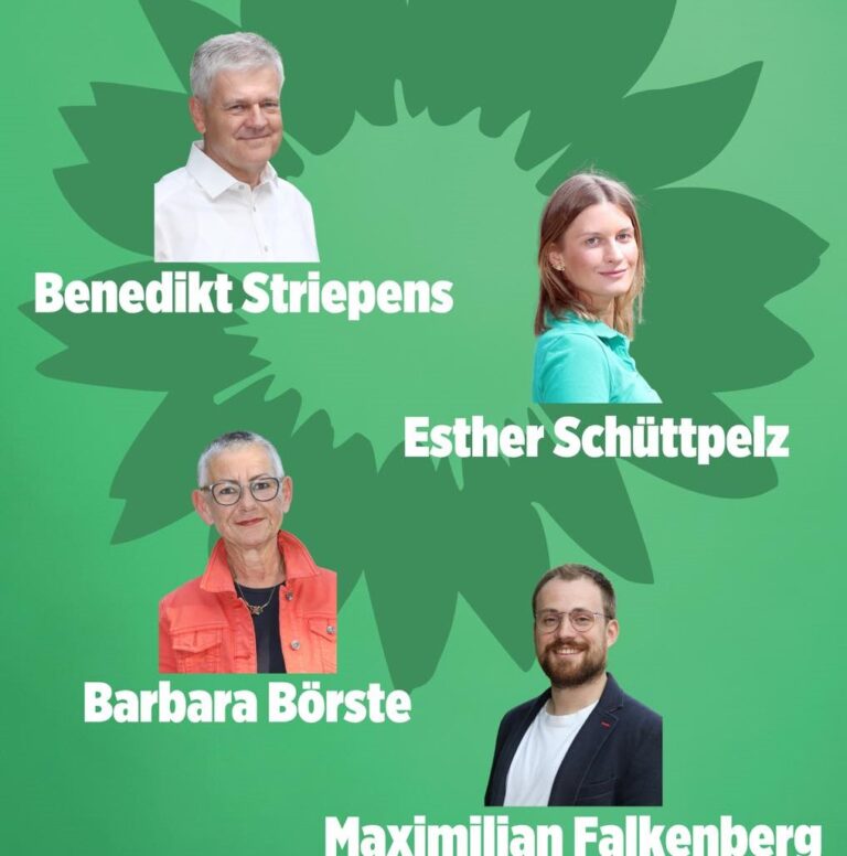 Neue Fraktion von Bündnis 90/Die Grünen In Werne hat sich konstituiert